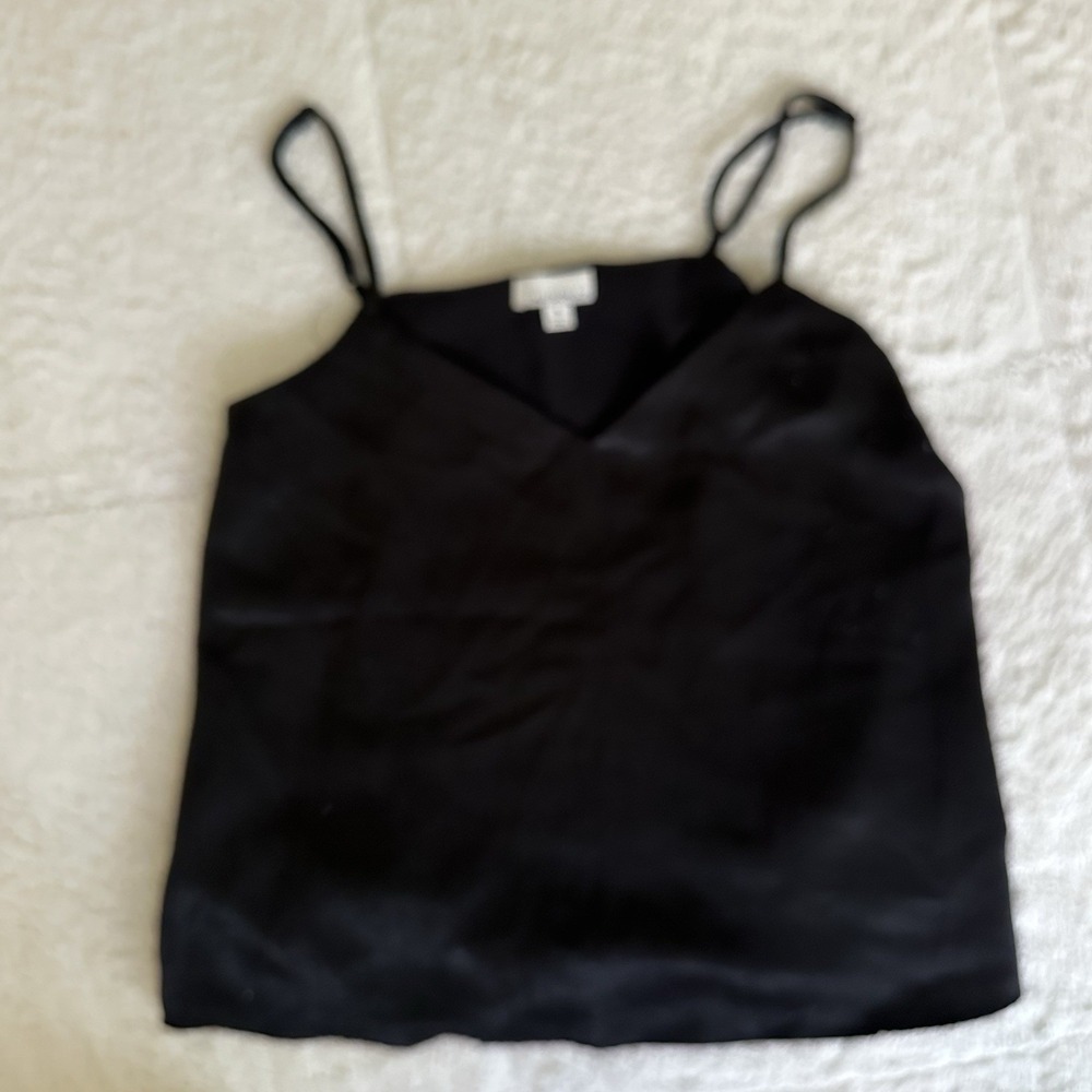 Black Allison Joy Camisole, Cami, Tank Top Size Med